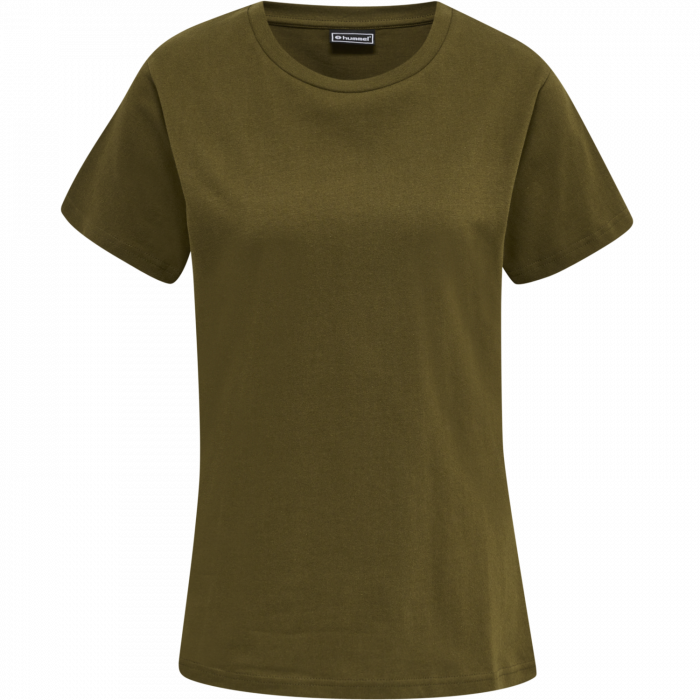 Hummel - Basic T-Shirt Dame - Mili grøn