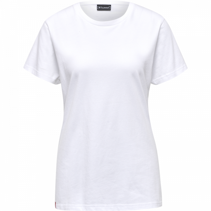 Hummel - Red Heavy T-Shirt Women - White