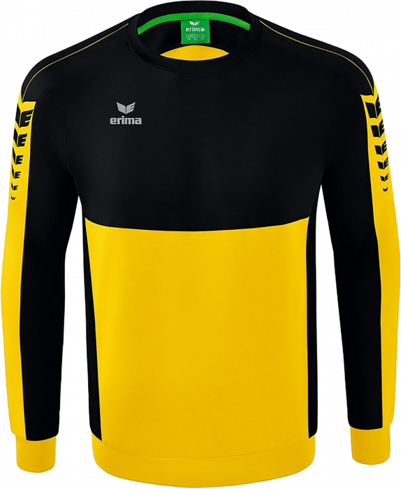 Erima - Six Wings Sweatshirt - Negro & yellow