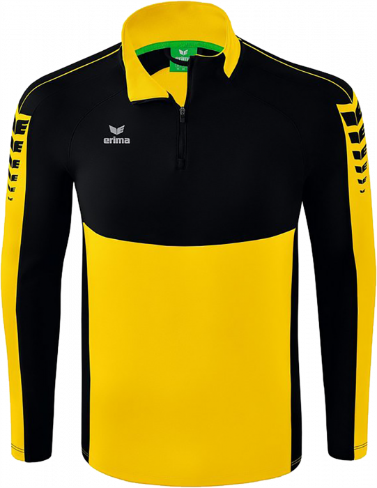 Erima - Six Wings Training Top - Czarny & yellow