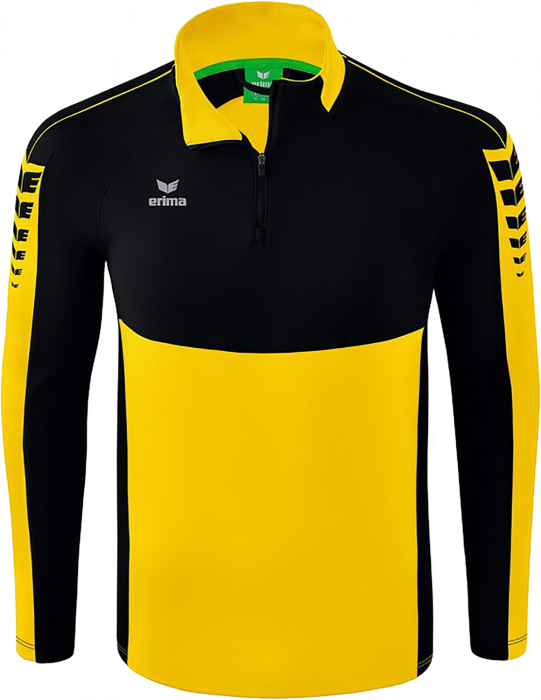 Erima - Six Wings Training Top - Preto & yellow