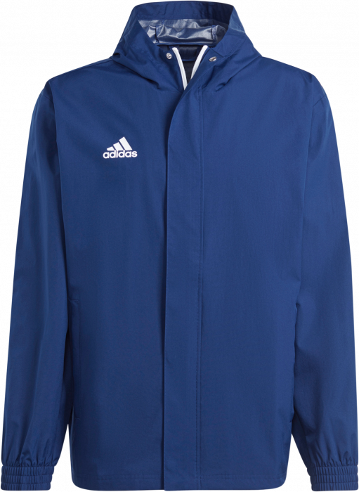 Adidas - Entrada 22 All Weather Jacket - Marineblauw & wit