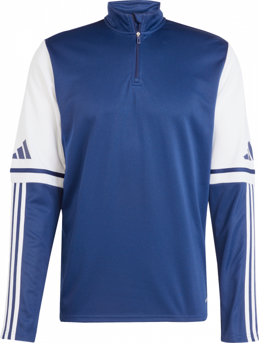 Adidas - Squadra 25 Half-Zip Training Top - T Navy Blue & branco