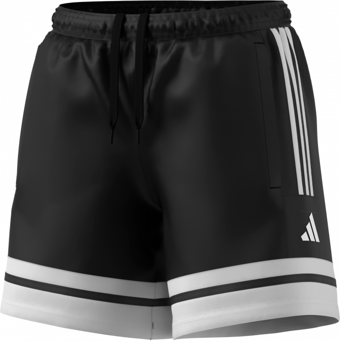 Adidas - Squadra 25 Dt Shorts Women - Zwart & wit