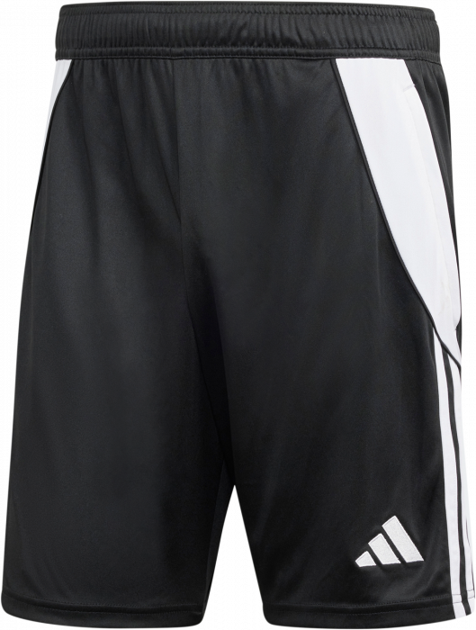 Adidas - Tiro24 Shorts With Pockets - Zwart & wit