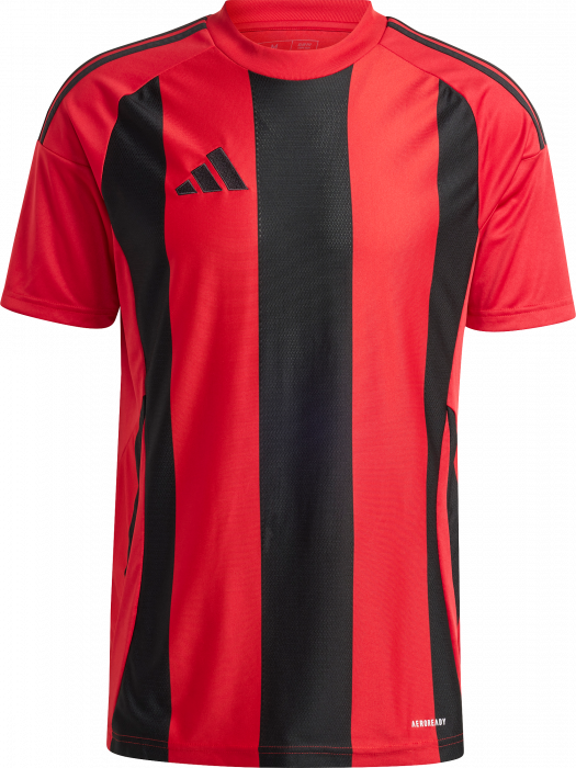 Adidas - Striped 24 Player Jersey - Team Power Red & nero