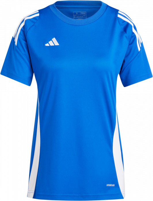 Adidas - Tiro 24 Spillertrøje Dame - Royal blue & hvid