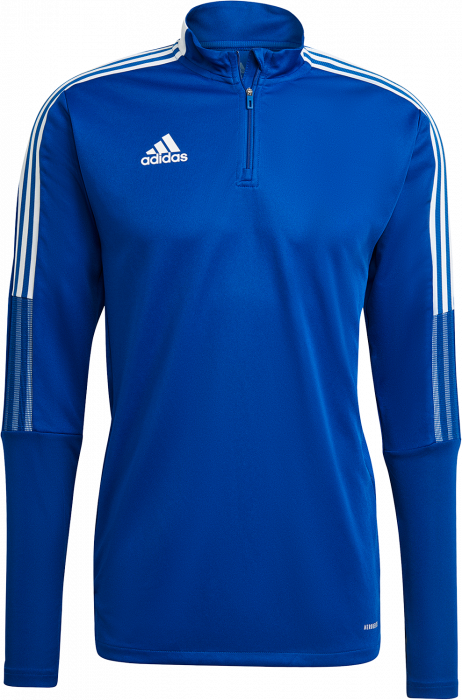 Adidas Tiro 21 Trænings Top Halv Lynlås › Royal blå › 5 Farver › Tøj fra Molten › Fritid - VSH tøj og udstyr