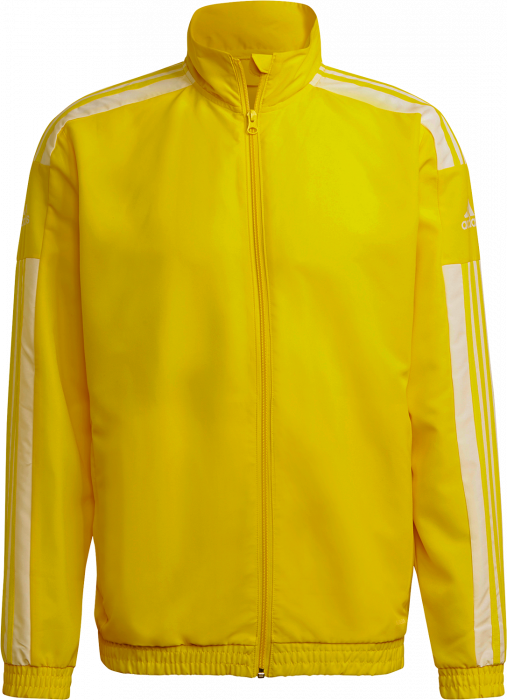 Adidas - Squadra 21 Presentation Jacket - Żółty & biały