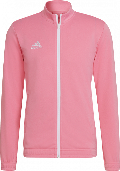Adidas - Entrada 22 Træningstrøje Med Lynlås - semi pink & hvid