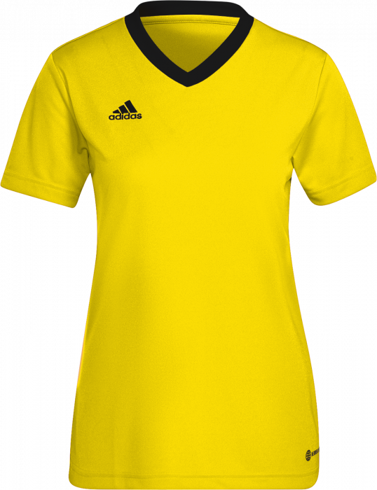 Adidas - Entrada 22 Jersey Women - Team yellow & preto