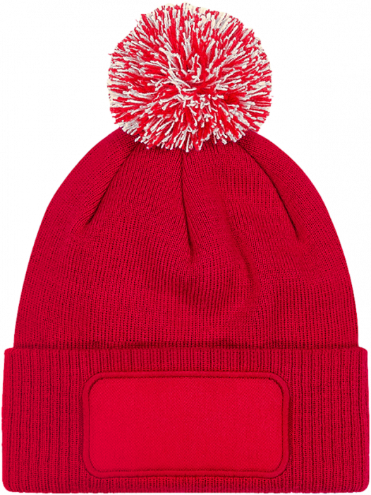 Beechfield - Cap With Tassel For Logoprint - Rouge