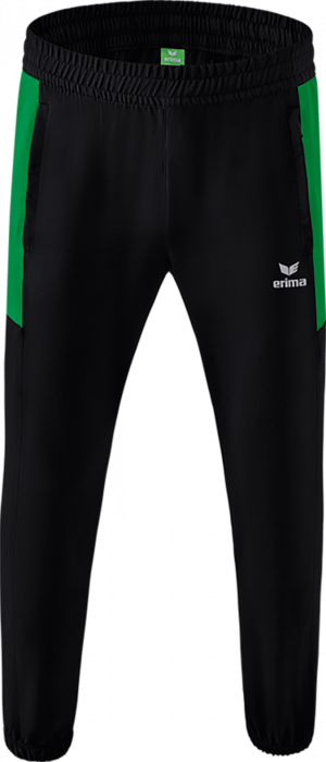 Erima - Team Presentation Pants - Zwart & emerald