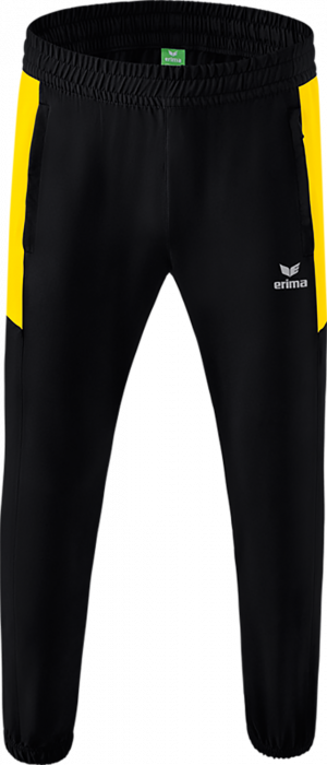 Erima - Team Presentation Pants - Black & yellow
