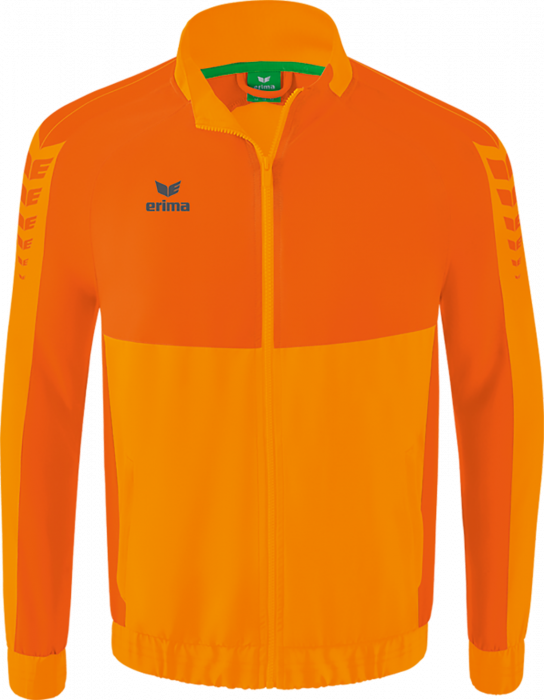 Erima - Six Wings Presentation Jacket - New Orange & orange