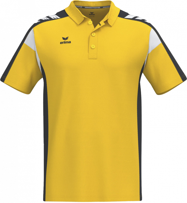 Erima - Celebrate 125 Polo - Amarillo & negro