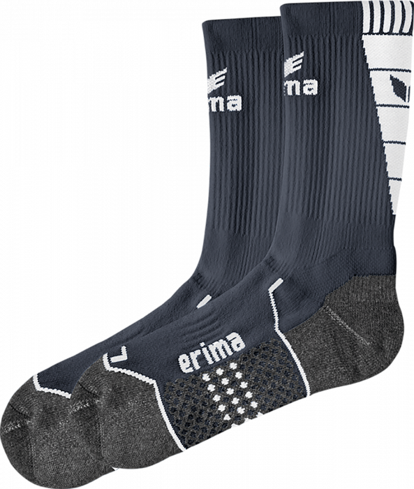Erima - Training Socks - Slate Grey & biały