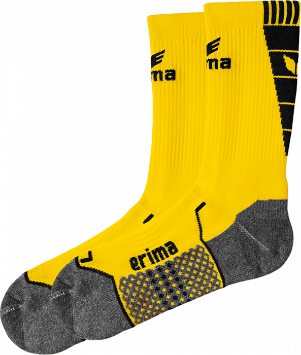 Erima - Training Socks - Yellow & black
