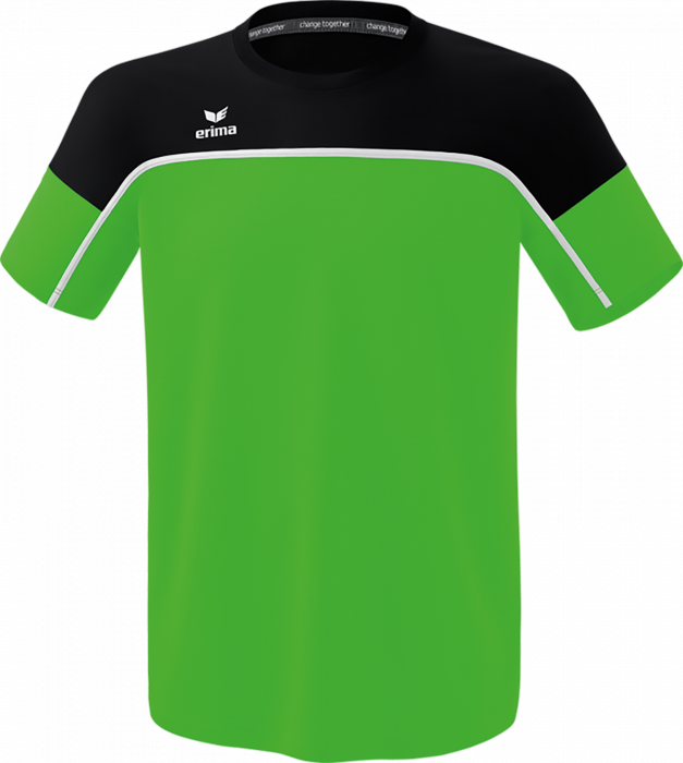 Erima - Change T-Shirt - Green & schwarz