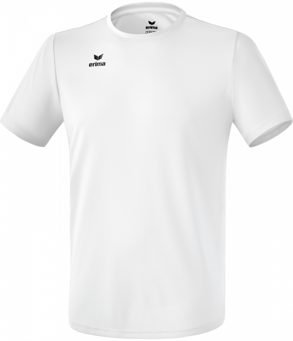 Erima - Funktionel Teampsort T-Shirt - White & black