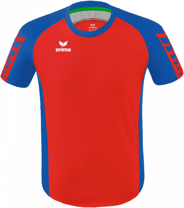 Erima - Six Wings Jersey - Ruby Red & blue