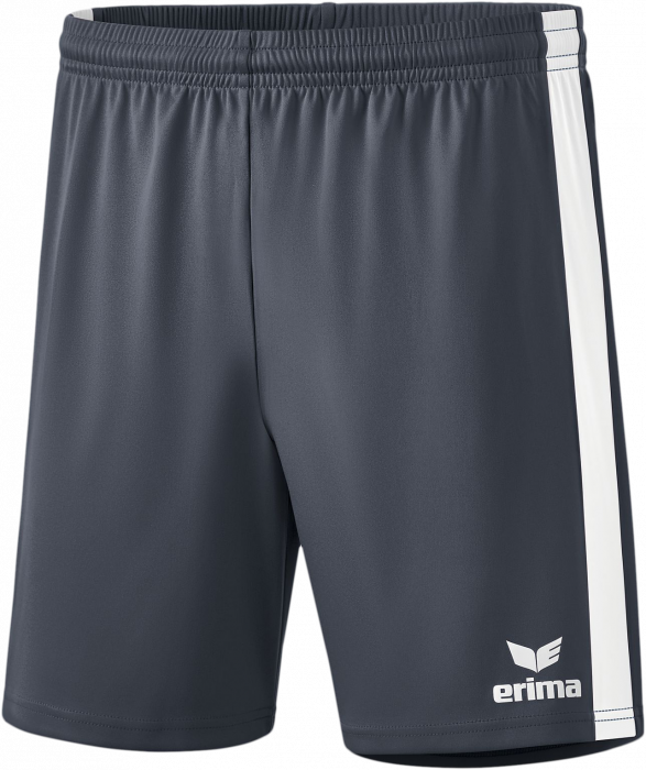 Erima - Retro Star Shorts - Slate Grey & blanc