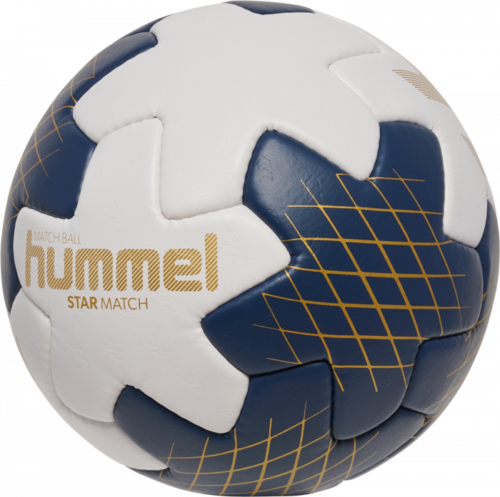 Hummel - Star Match Håndbold - Marine & guld