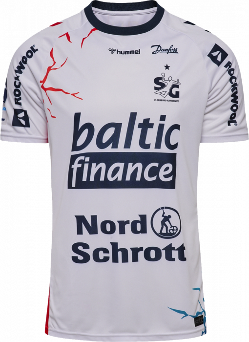 Hummel - Sg Flensburg-Handewitt 25/26 Away Jersey S/S - White