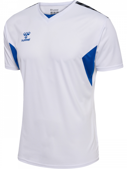 Hummel - Authentic Player Jersey - Weiß & true blue