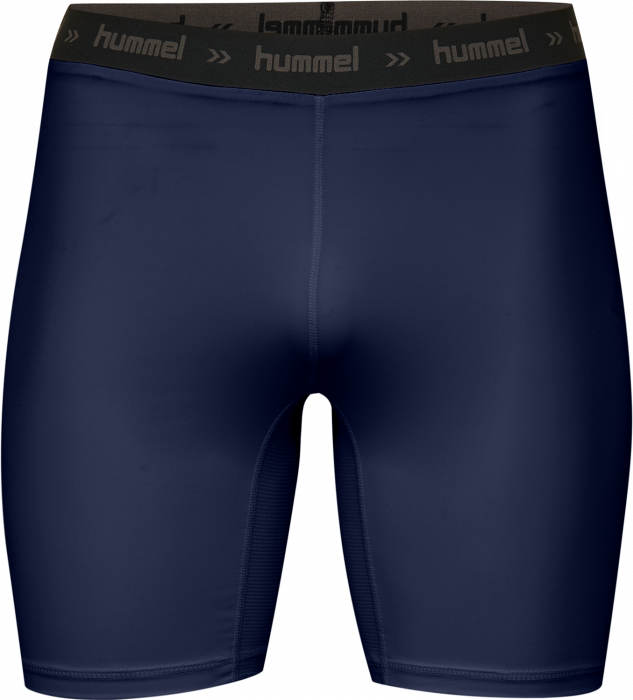 Hummel - Performance Tight Shorts - Marine & black