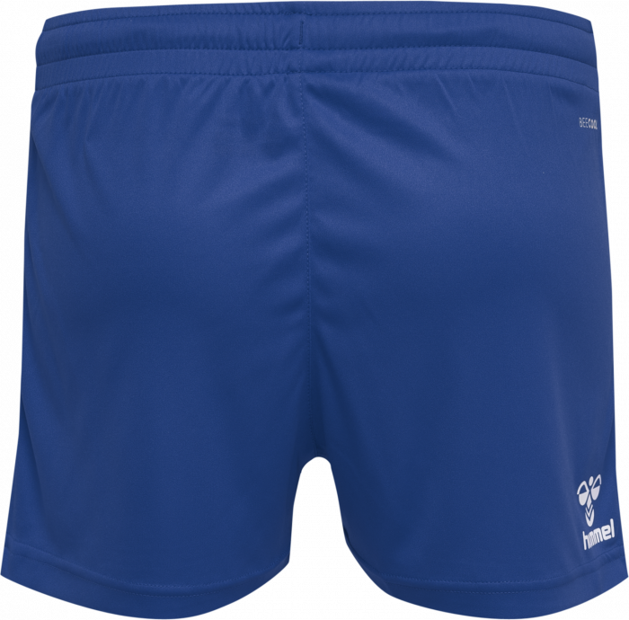 Hummel - Core Xk Poly Shorts Women - True Blue & blanc