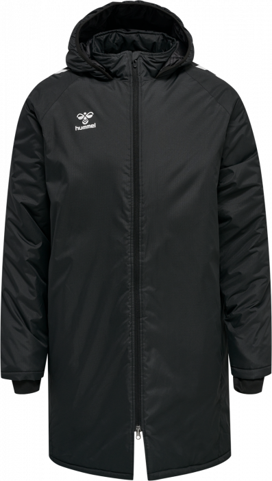 Hummel - Core Xk Bench Jacket Kids - Zwart & wit