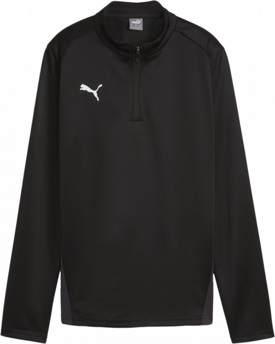 Puma - Team Goal Training Top With Half Zip Women - Black