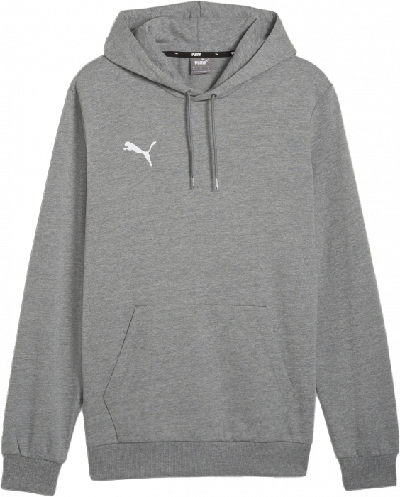 Puma - Teamgoal Casual Hoodie - Grey Heather & wit