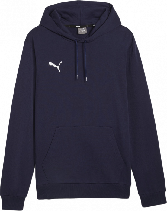 Puma - Teamgoal Casual Hoodie - Marin & vit