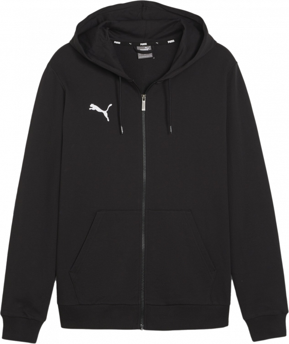 Puma - Teamgoal Casual Zip Hoodie - Nero & bianco