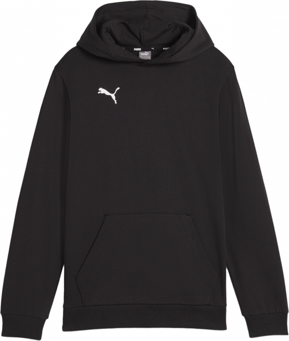 Puma - Teamgoal Casual Hoodie Kids - Zwart & wit