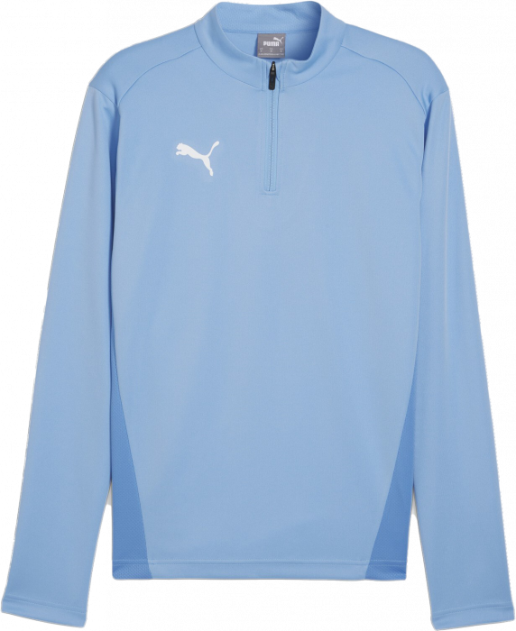 Puma - Team Goal Training Top With Half Zip Jr - Bleu clair