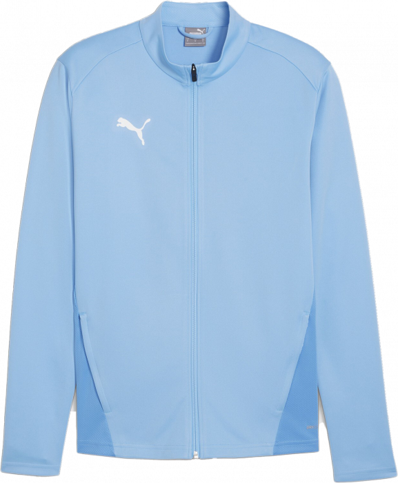 Puma - Teamgoal Training Jacket W. Zip - Azul claro & blanco