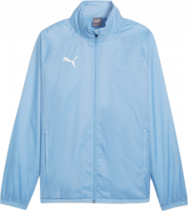 Puma - Teamgoal All Weather Jacket - Hellblau & weiß