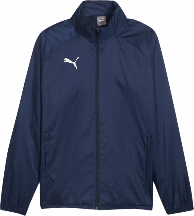 Puma - Teamgoal All Weather Jacket - Granat & biały