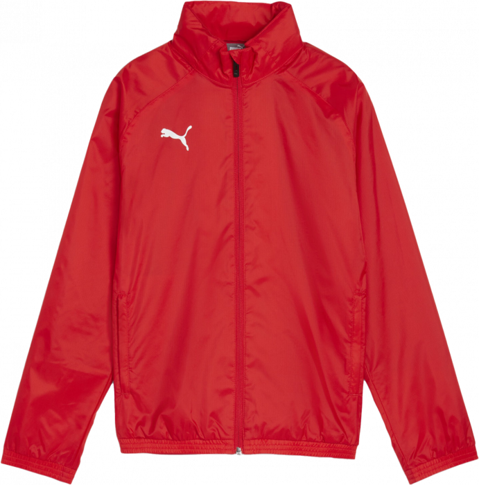 Puma - Teamgoal All Weather Jacket Jr - Rot