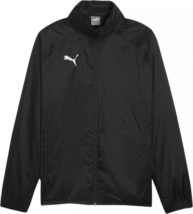 Puma - Teamgoal All Weather Jacket - Negro & blanco