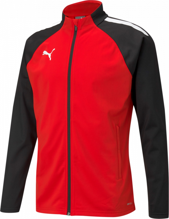 Puma - Teamliga Training Jacket Jr - Rood & zwart