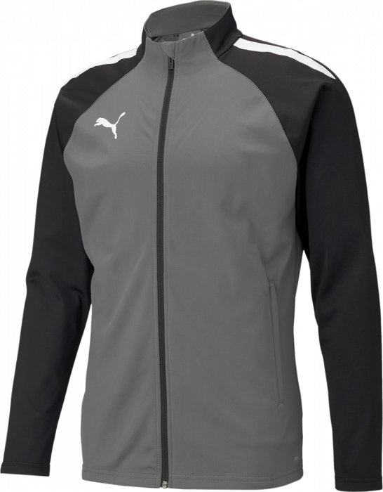 Puma - Teamliga Training Jacket Jr - Smoked Pearl & nero