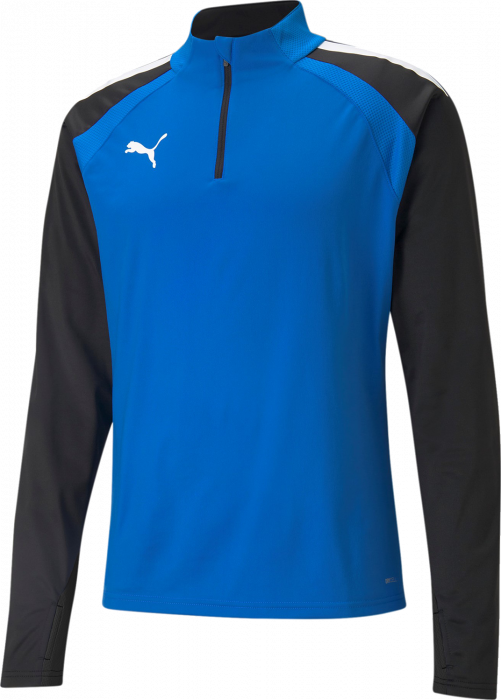 Puma - Teamliga Training 1/4 Zip Top - Blu & nero