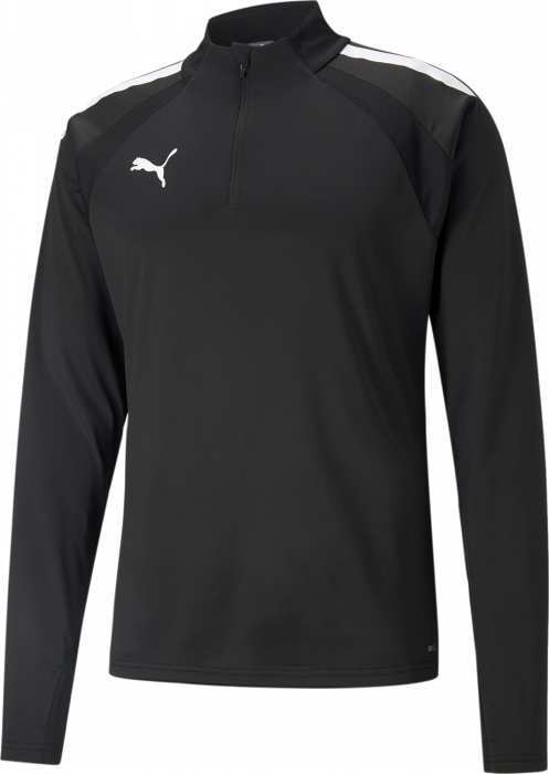 Puma - Teamliga Training 1/4 Zip Top Jr. - Black