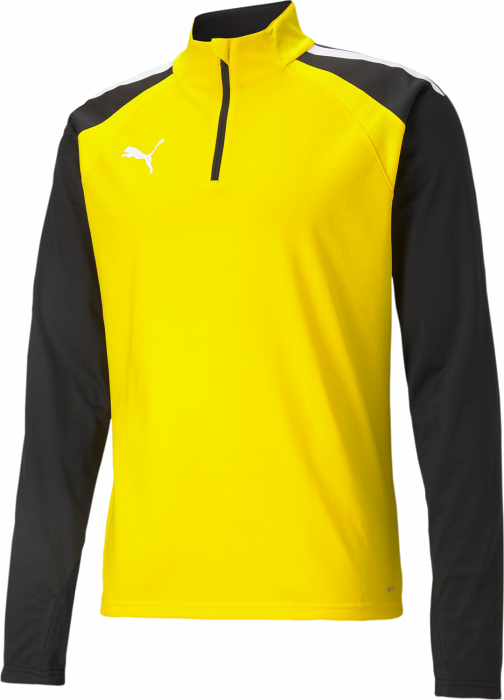 Puma - Teamliga Training 1/4 Zip Top Jr. - Giallo & nero