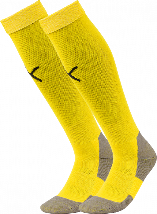 Puma - Teamliga Core Sock - Jaune & noir