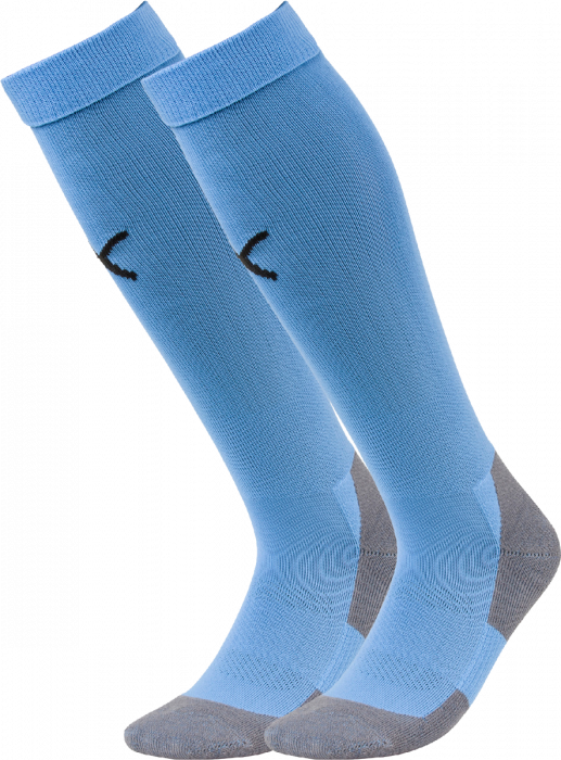 Puma - Teamliga Core Sock - Light blue & black